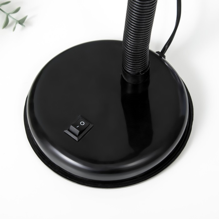 Лампа настольная Е27, с выкл. (220В) черная (203В) RISALUX