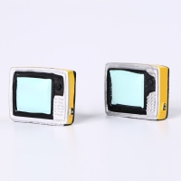 Миниатюра кукольная &laquo;Телевизор&raquo;, набор 2 шт., размер 1 шт. &mdash; 2,2 &times; 1,2 &times; 1,7 см