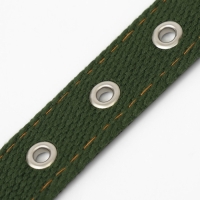 Ошейник брезентовый двухслойный, 59,5 х 2,5 см, хаки Ошейник брезентовый двухслойный, 59,5 х 2,5 см, хаки