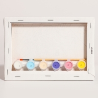 Картина по номерам для детей &laquo;Смелая девочка&raquo;, 21 х 15 см