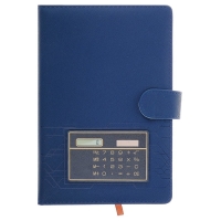 Ежедневник недатированный А5, 140 листов в клетку, с калькулятором, обложка пвх, МИКС Ежедневник недатированный А5, 140 листов в клетку, с калькулятором, обложка пвх, МИКС