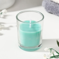 Свеча ароматическая в стакане "Нюд", 5х6 см, яблоко Свеча ароматическая в стакане "Нюд", 5х6 см, яблоко