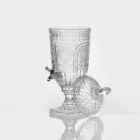 Диспенсер для напитков стеклянный Magistro &laquo;Восход&raquo;, 3 л, 25&times;19&times;50 см