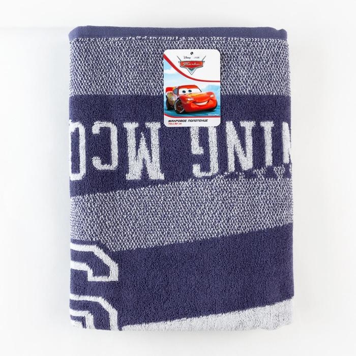 Полотенце махровое &laquo;Тачки&raquo;, 70х130 см, 100% хлопок, 420гр/м2