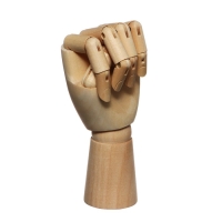 Модель деревянная Рука детская левая 18см Модель деревянная Рука детская левая 18см