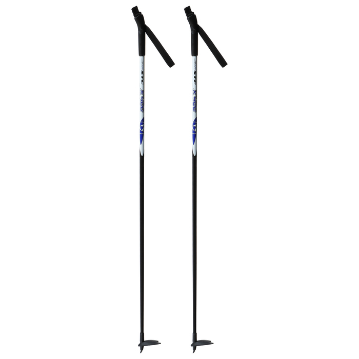 Палки лыжные стеклопластиковые, длина 115 см, цвет МИКС Палки лыжные стеклопластиковые, длина 115 см, цвет МИКС