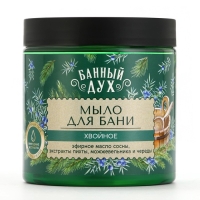 Мыло для бани &laquo;Хвойное&raquo;, 450 мл, с экстрактом пихты, можжевельника и череды, БАННЫЙ ДУХ