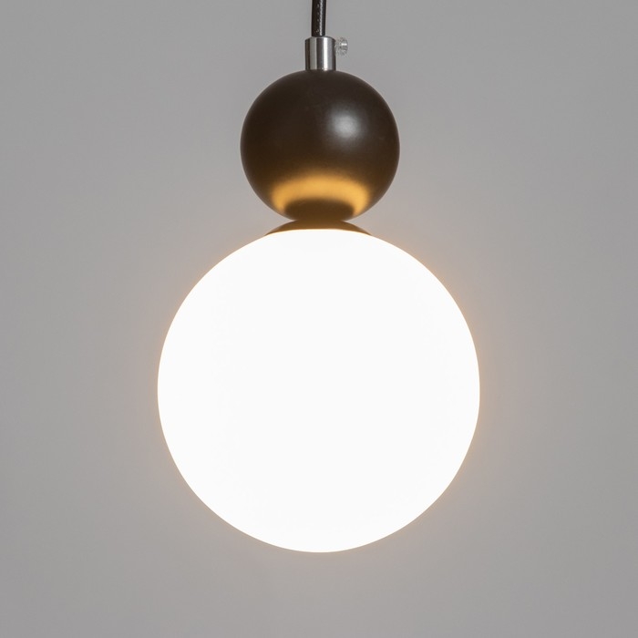 Светильник Светильник "Алва" G9 40Вт черный 12х12х18-118 см