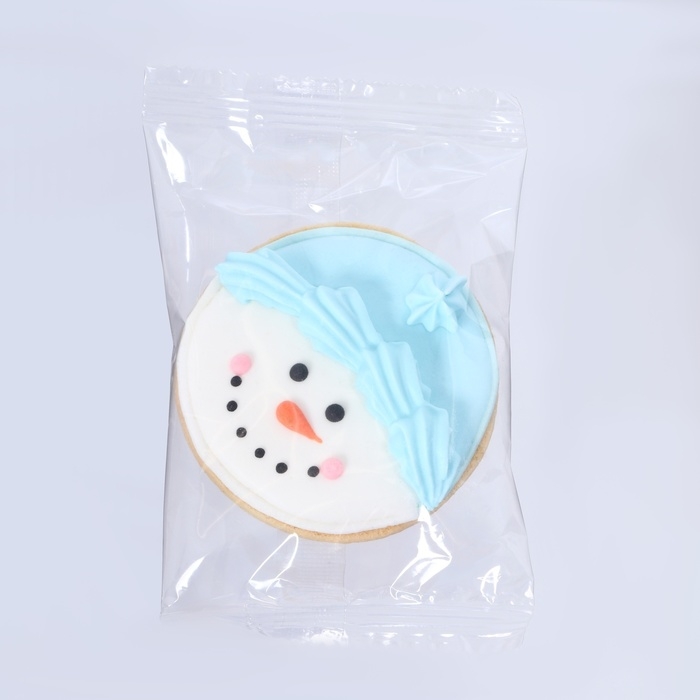 Новый год. Печенье ванильное &laquo;Зимнее ассорти&raquo; 35 гр (1кор=15 шт)