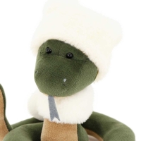 Новый год! Мягкая игрушка &laquo;Змей МиШушик&raquo;, 15 см, цвет зелёный