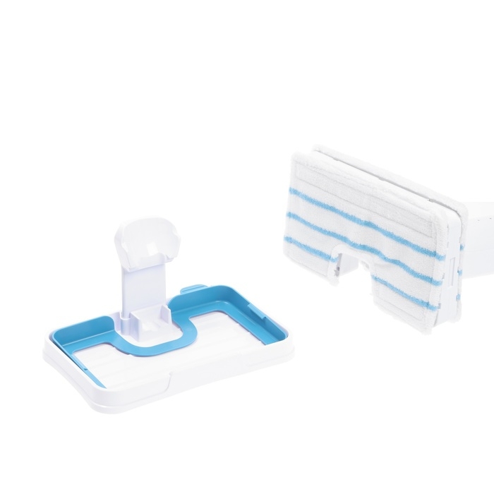 Паровая швабра Energy EN-643, 1400 Вт, 350 мл, шнур 5 м, бело-голубая Паровая швабра Energy EN-643, 1400 Вт, 350 мл, шнур 5 м, бело-голубая