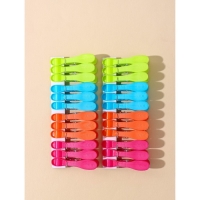 Прищепки бельевые Доляна &laquo;Ложки&raquo;, 8,2&times;1,7&times;3,5 см, 24 шт