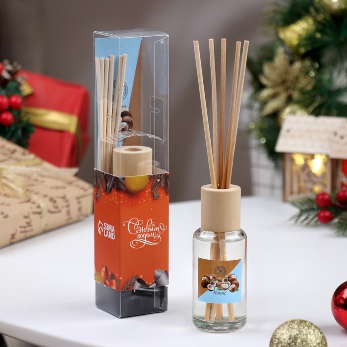 Диффузор ароматический Диффузор ароматический "Модерн", 50 мл, кокос, "Богатство Аромата"