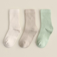 Носки детские SL Home 3 пары, р-р 20-22, молочн/оливк