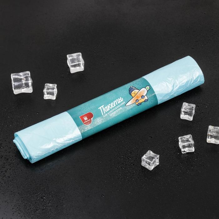 Пакеты для заморозки продуктов &laquo;Уфа ПаК&raquo;, 30&times;40 см, 80 шт, толщина 20 мкм