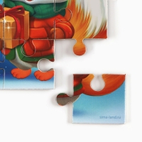 Пазл для детей магнитный деревянный «Новый год! Звери», 21 х 15 см Пазл для детей магнитный деревянный «Новый год! Звери», 21 х 15 см