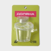 Держатель для зубных щёток и пасты на липучке Доляна, 12,5×11,5×11 см, цвет прозрачный Держатель для зубных щёток и пасты на липучке Доляна, 12,5×11,5×11 см, цвет прозрачный