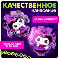 Фигурка аниме на подставке &laquo;Кроличьи шалости&raquo; с наклейками, акриловая, 8,5 см