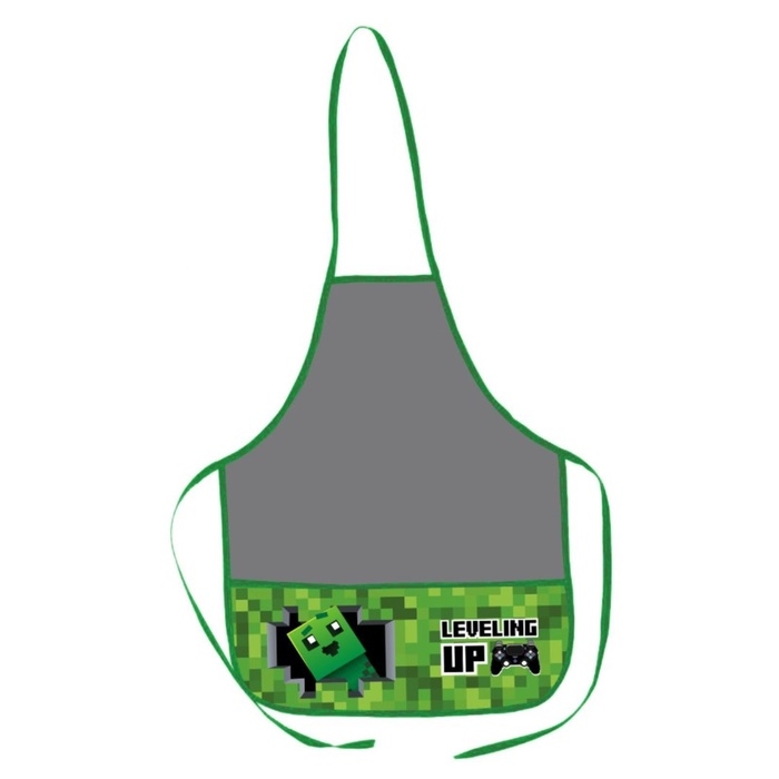 Фартук для труда + нарукавники, 485 х 395/250 х 160 мм, рост 116-146 см, Calligrata, Фартук для труда + нарукавники, 485 х 395/250 х 160 мм, рост 116-146 см, Calligrata, "Пиксели"