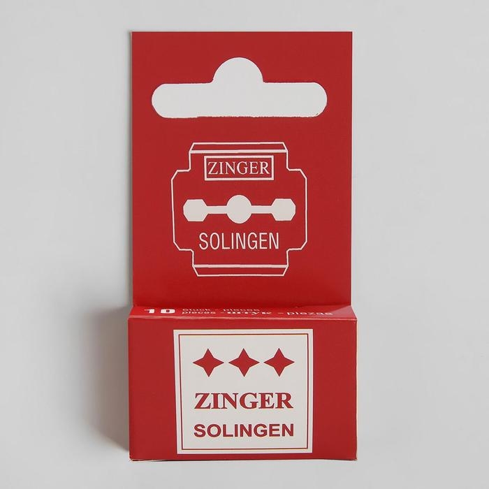 Лезвия для педикюрного станка ZINGER, 10 шт, 10-S/RC Лезвия для педикюрного станка ZINGER, 10 шт, 10-S/RC