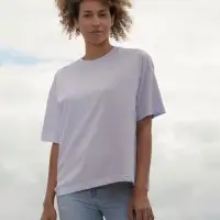 Футболка оверсайз женская Boxy Women, светло-желтая, размер L