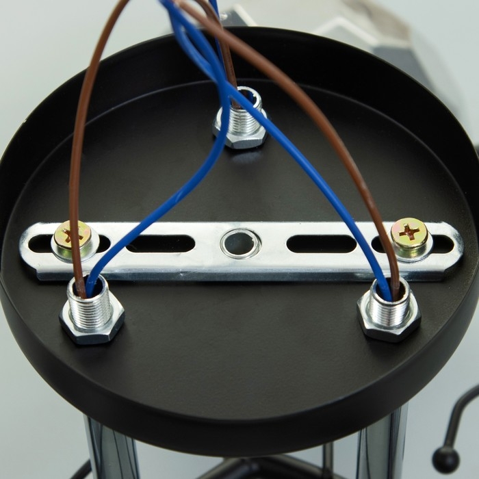 Люстра Люстра "Саманта" 3хЕ27 40Вт черный 40х40х23 см BayerLux