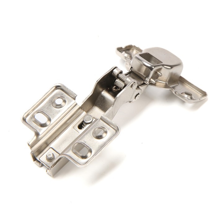 Петля мебельная накладная 45 градусов ТУНДРА, без доводчика Петля мебельная накладная 45 градусов ТУНДРА, без доводчика