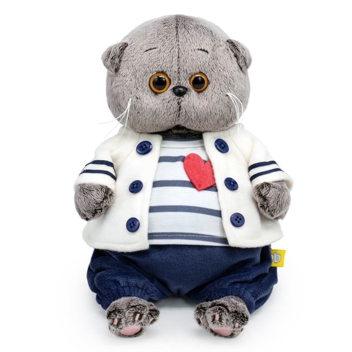 Мягкая игрушка «Басик BABY», в морском комплекте, 20 см Мягкая игрушка «Басик BABY», в морском комплекте, 20 см