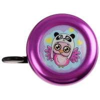 Звонок велосипедный GRAFFITI «Совушка» Звонок велосипедный GRAFFITI «Совушка»