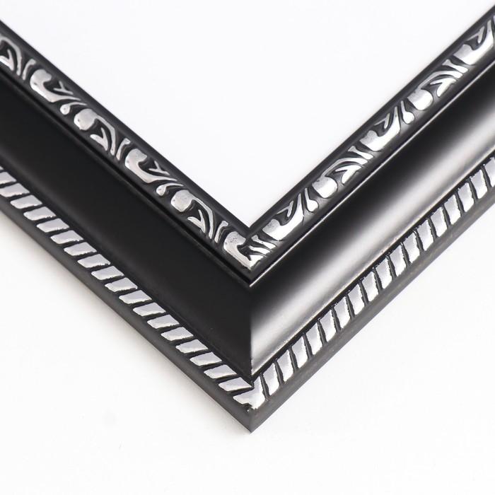 Фоторамка пластик "МИРАМ" 20х30 см чёрный (пластиковый экран)