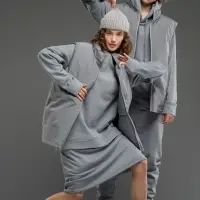 Жилет двусторонний V2, серый, размер XL/XXL