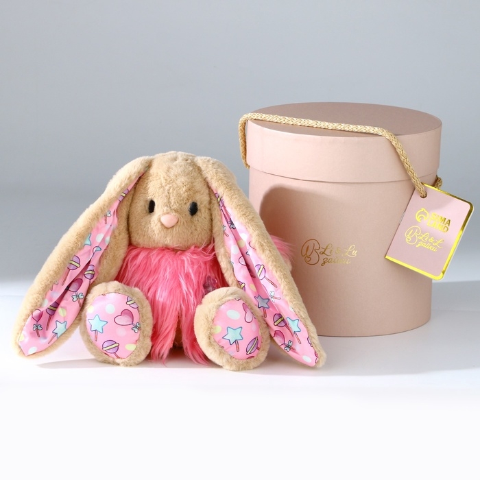 Мягкая игрушка зайка "Конфетка Li", заяц