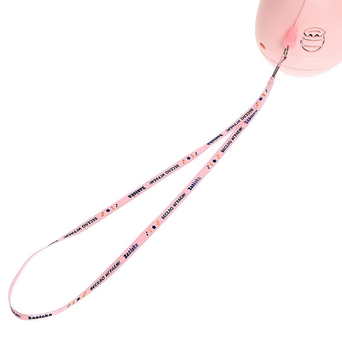 Музыкальная неваляшка &laquo;Мой малыш&raquo;, звук, свет, цвет розовый