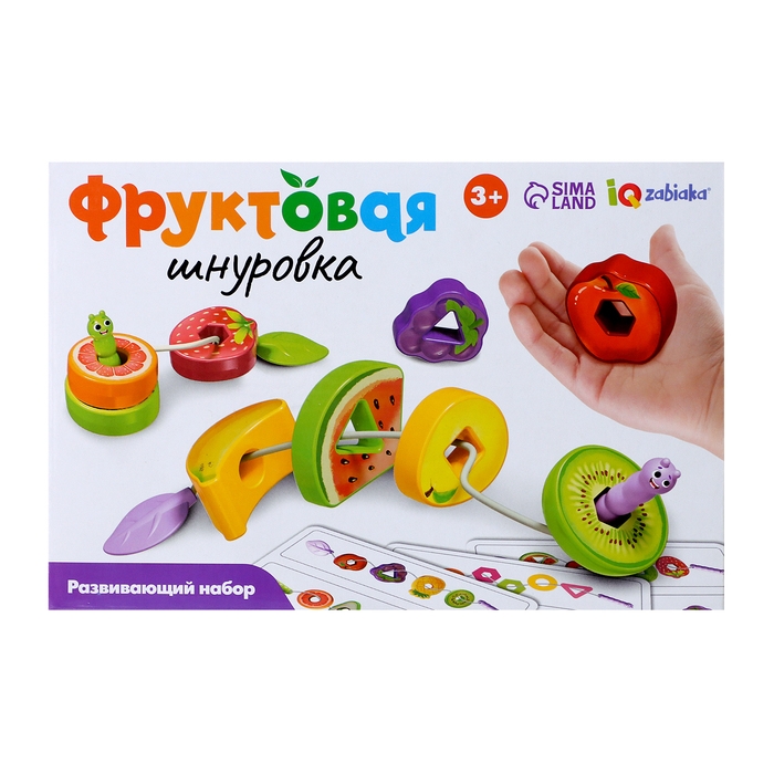 Развивающий набор &laquo;Фруктовая шнуровка&raquo;