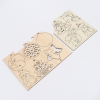 Адвент календарь на новый год своими руками. Роспись по дереву, новогодний набор для творчества Адвент календарь на новый год своими руками. Роспись по дереву, новогодний набор для творчества