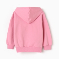 Толстовка для девочек НАЧЕС, цвет розовый, рост 152