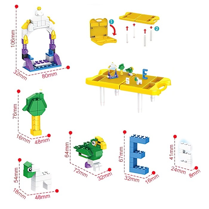 Конструктор &laquo;Чемоданчик творчества&raquo;, 230 деталей
