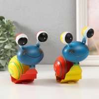 Сувенир металл "Улыбчивая улитка" МИКС 15х6,5х12 см Сувенир металл "Улыбчивая улитка" МИКС 15х6,5х12 см