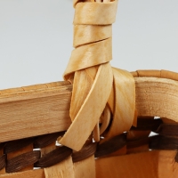 Корзина плетеная, 18 x 10 x 11,5/23 см, секвойя Корзина плетеная, 18 x 10 x 11,5/23 см, секвойя