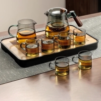 Набор для чайной церемонии 9 предметов, на 6 персон, чашка, чайник, чахай Набор для чайной церемонии 9 предметов, на 6 персон, чашка, чайник, чахай