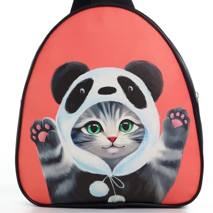 Рюкзак детский для девочки через плечо &laquo;Котёнок&raquo;, 23х20,5 см