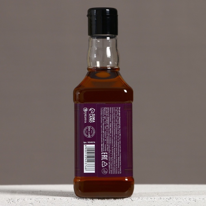 Гель для душа виски ЧИСТОЕ СЧАСТЬЕ &laquo;С Говым Годом!&raquo;, 250 мл, аромат древесный с пряными нотами