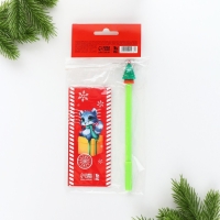 Подарочный набор новогодний, блокнот и фигурная ручка &laquo;Тепла и уюта в новом году&raquo;