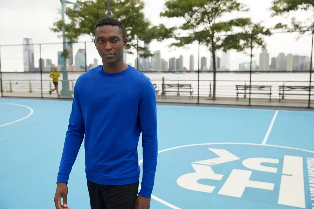 Свитшот унисекс Set In, темно-синий, размер XS