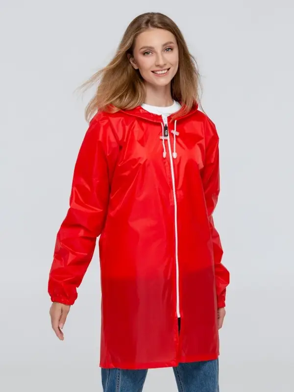 Дождевик &laquo;Дерзость и расчет&raquo;, красный, размер XXL