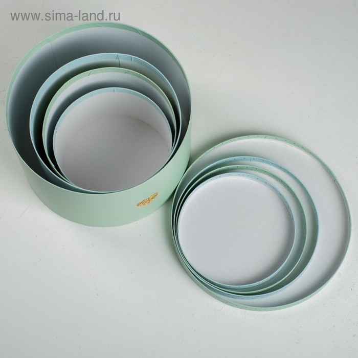 Набор коробок 4 в 1, упаковка подарочная, &laquo;Love&raquo;, 16 х 16 х 10 - 25 х 25 х 15 см