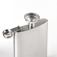 Набор 6 в 1: фляжка 8 oz, стопка, воронка, карты, кубики 5 шт, шахматы, 18 х 24 см Набор 6 в 1: фляжка 8 oz, стопка, воронка, карты, кубики 5 шт, шахматы, 18 х 24 см