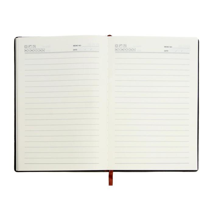 Ежедневник недатированный А5, 80 листов, линия, обложка ЛАЙТ пвх, МИКС