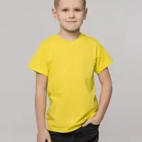 Футболка детская T-Bolka Kids, желтая, 12 лет
