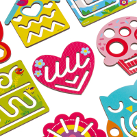 Трафареты для рисования &laquo;Для девочек&raquo;